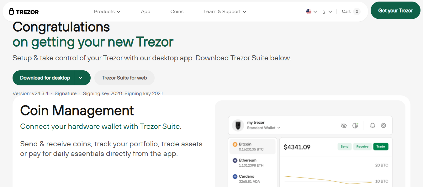 Trezor.io/start - The #1 Hardware Wallet (Official)